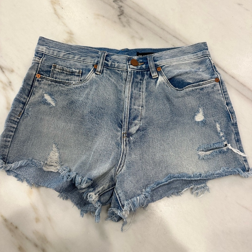 Blank NYC size 29 denim jean cut offs